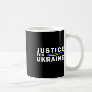 Mug Justice pour l'Ukraine. Guerre