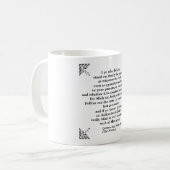 Mug Justice pour tous les croyants témoins de Dieu ver (Devant gauche)