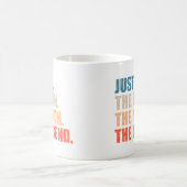 Mug Justin l'homme le mythe la légende (Centre)