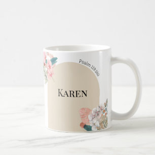 Mug JW Custom 2023 année texte Psalm 119:160 arc boho