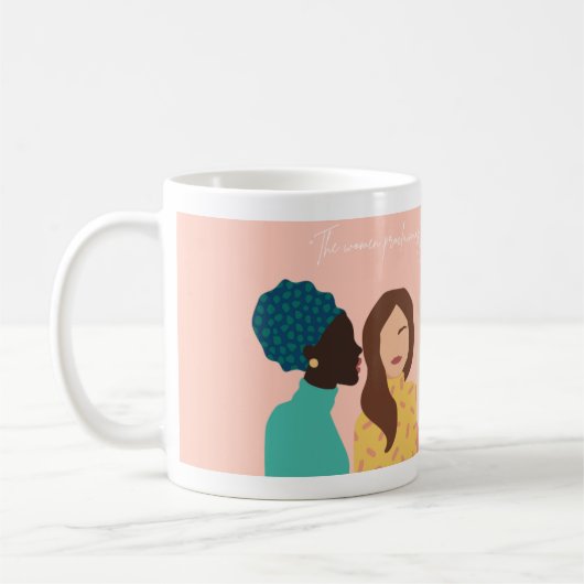 Mug JW Écriture Café Mug, Psaume 68:11 (Gauche)