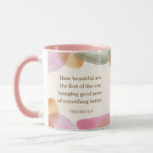 Mug JW Pioneer Don, Isaïe 52:7 | JW (Gauche)