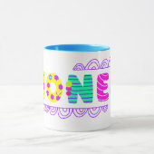 Mug JW Pioneer Fun Bright Letters envelopper autour de (Centre)