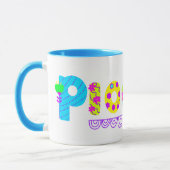 Mug JW Pioneer Fun Bright Letters envelopper autour de (Gauche)