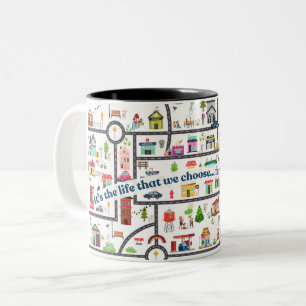 Mug JW - Territoire de ville - Cadeau mignon !