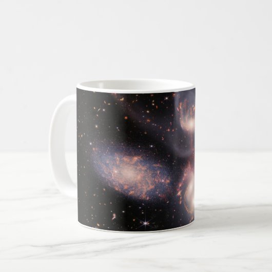 Mug JWST James Webb Télescope spatial Quintet de Steph (Devant gauche)