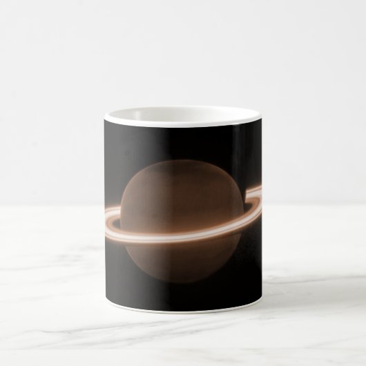 Mug JWST James Webb télescope spatial Saturn Infraroug (Centre)