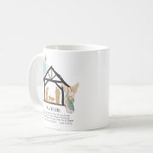 Mug J'Y Étais Angel Nativité Scène Noël (Devant gauche)