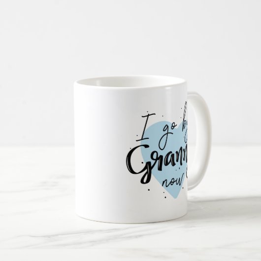 Mug J'Y Vais Maintenant, Granny (Devant droit)