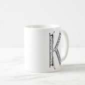 MUG "K " (Devant droit)