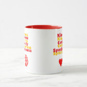 Mug K C S - Gentillesse Curiosité Espace (Centre)