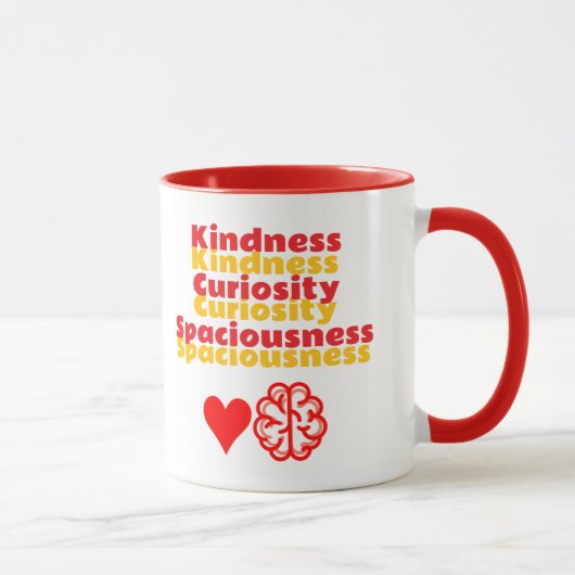Mug K C S - Kindness Curiosity Spaciousness (Droite)