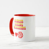 Mug K C S - Kindness Curiosity Spaciousness (Devant gauche)