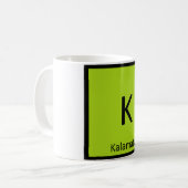 Mug K - Chimie de l'olive de Kalamata Symbole du table (Devant gauche)