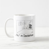 Mug K en isolation (Gauche)
