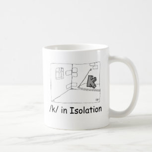 Mug K en isolation