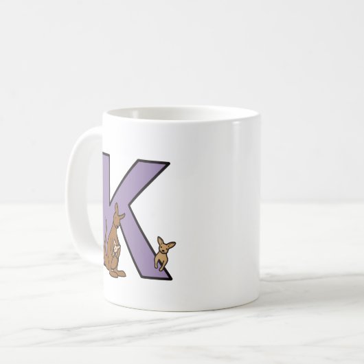 Mug K est pour ... (Devant gauche)