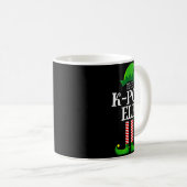Mug K-p Elf Matching Family Group Christmas Party Pyja (Devant droit)