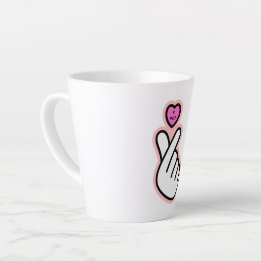 Mug k-pop amour (Angle gauche)