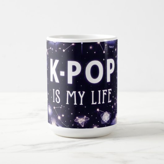 Mug K-Pop est Ma Vie Écrite dans les Étoiles (Centre)