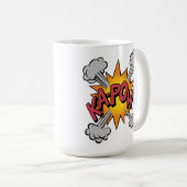 Mug KA-POW ! Graphique de bandes dessinées (Devant droit)