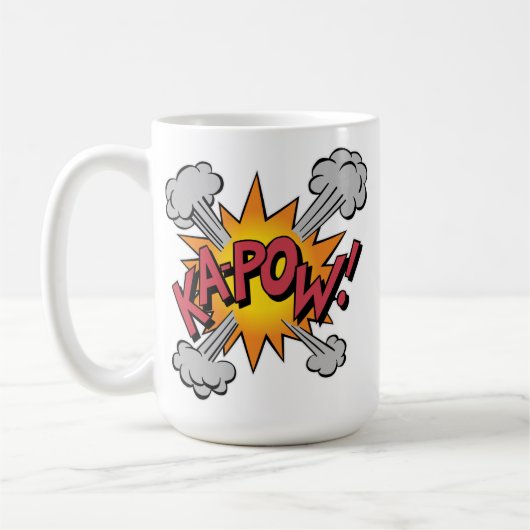 Mug KA-POW ! Graphique de bandes dessinées (Gauche)