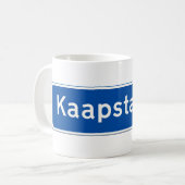 Mug Kaapstad Road sign (Devant gauche)