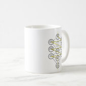 Mug Kabbalistic Tree of life hebrew sephiroth (Devant droit)