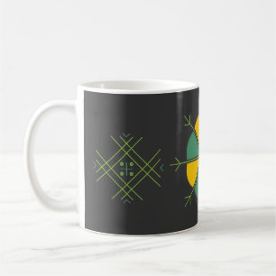 Mug Kafijai de rakstiem de latviesu de Kruze AR