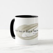 Mug Kahlil Gibran Life Without Love Citation (Devant gauche)