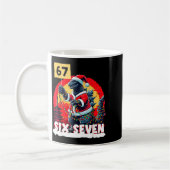 Mug Kaiju Christmas 67 Santazilla Japanese Monster Din (Gauche)