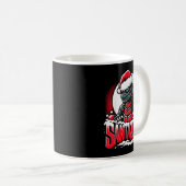 Mug Kaiju Christmas Santazilla Japanese Monster Dinosa (Devant droit)