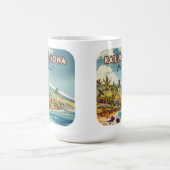Mug Kailua Kona Hawaii Big Island Beach Vintage (Centre)