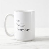 Mug Kaizen : Progrès plutôt que perfection (Gauche)