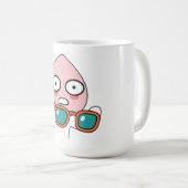 Mug Kakao Emoticons - Édition charmante d'Apeach (Devant droit)