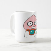 Mug Kakao Emoticons - Édition charmante d'Apeach (Devant gauche)