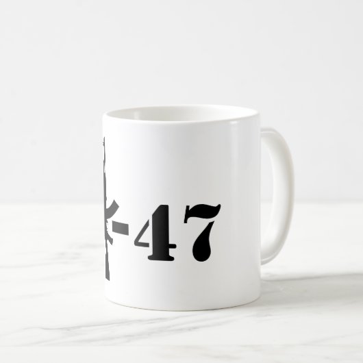 Mug Kalashnikov AK-47 (Devant droit)