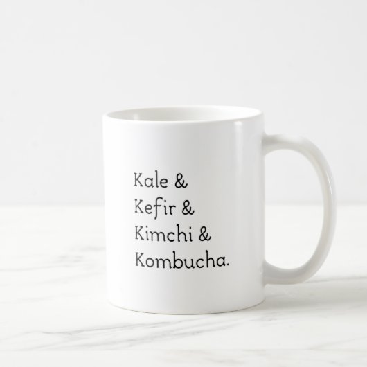 Mug Kale Kefir Kimchi Kombucha (Droite)