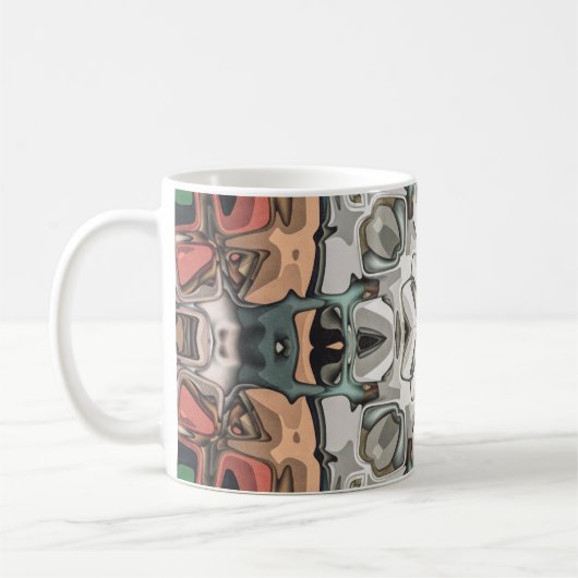 Mug Kaleidoscope Abstrait (Gauche)
