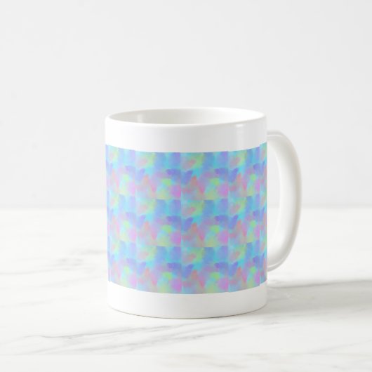 Mug kaléidoscope brouillard (Devant droit)
