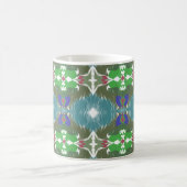 Mug Kaléidoscope de la marée émeraude (Centre)