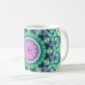 Mug Kaléidoscope de nénuphar (Devant droit)