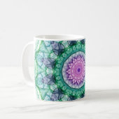 Mug Kaléidoscope de nénuphar (Devant gauche)