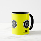 Mug Kaléidoscope du premier volume, art vingt-neuf (Devant droit)