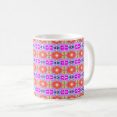 Mug Kaleidoscope Fleur Solaire (Devant droit)