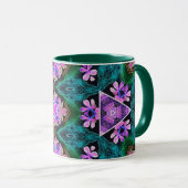 Mug Kaleidoscope floral (Devant droit)