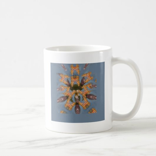 Mug Kaleidoscope Giraffe Mandala : Safari Art Abstrait (Droite)