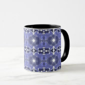 Mug Kaleidoscope Indigo de Minuit  (Devant droit)