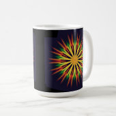 Mug Kaleidoscope Mandala Flower-21855 (Devant droit)