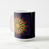 Mug Kaleidoscope Mandala Flower-21855 (Devant gauche)